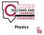 Physics Teaching & Learning Framework (Block) Unit 4. Sounds, Waves and Light SP4
