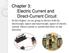 Chapter 3: Electric Current and Direct-Current Circuit