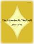 The Woman At The Well John 4:1-42