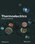 THERMOELECTRICS DESIGN AND MATERIALS
