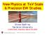 New Physics at TeV Scale & Precision EW Studies