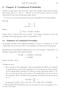 2 Chapter 2: Conditional Probability