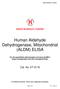 Human Aldehyde Dehydrogenase, Mitochondrial (ALDM) ELISA
