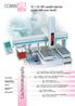 COMBI. Gaschromatography. GC / GC-MS sample injector grows with your needs