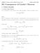 III. Consequences of Cauchy s Theorem