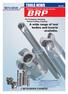 BRP. A wide range of tool bodies and inserts available. Radius cutter for mould and die. For Pocketing, Ramping, Helical Cutting, Copying...
