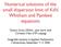 Numerical solutions of the small dispersion limit of KdV, Whitham and Painlevé equations