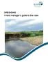 DREDGING A land manager s guide to the rules