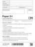 Paper 2H GCSE/A2H GCSE MATHEMATICS. Practice Set A (AQA Version) Calculator Time allowed: 1 hour 30 minutes