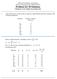 ENGI 4421 Probability and Statistics Faculty of Engineering and Applied Science Problem Set 10 Solutions Chi-Square Tests; Simple Linear Regression