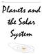 Classifying the Solar System