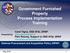 Government Furnished Property Process Implementation Training