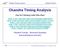 Chandra Timing Analysis. Chandra Timing Analysis