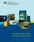 Commonwealth marine environment report card. Supporting the marine bioregional plan for the South-west Marine Region