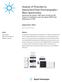 Application Note. Author. Abstract. Food Testing & Agriculture. Edgar Naegele Agilent Technologies, Inc. Waldbronn, Germany