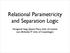 Relational Parametricity and Separation Logic. Hongseok Yang, Queen Mary, Univ. of London Lars Birkedal, IT Univ. of Copenhagen