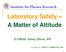 Laboratory Safety A Matter of Attitude