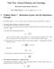 Third Year: General Relativity and Cosmology. 1 Problem Sheet 1 - Newtonian Gravity and the Equivalence Principle