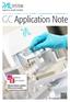 GC Application Note. Dilution/standard addition: Efficient and traceable.