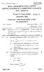 M.Sc. (MATHEMATICS WITH APPLICATIONS IN COMPUTER SCIENCE) M.Sc. (MACS)