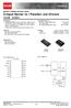 Datasheet. Serial-in / Parallel-out Driver Series 2-input Serial- in / Parallel- out Drivers BU2090F BU2090FS