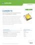Table of Contents. DS133 LUXEON TX Product Datasheet Lumileds Holding B.V. All rights reserved.