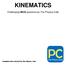 KINEMATICS. Challenging MCQ questions by The Physics Cafe. Compiled and selected by The Physics Cafe