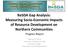 ReSDA Gap Analysis: Measuring Socio-Economic Impacts of Resource Development on Northern Communities