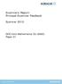 Examiners Report/ Principal Examiner Feedback. Summer GCE Core Mathematics C3 (6665) Paper 01