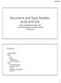 Document and Topic Models: plsa and LDA