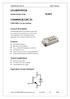 STARPOWER IGBT GD600SGK120C2S. General Description. Features. Typical Applications. Equivalent Circuit Schematic SEMICONDUCTOR