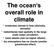The ocean s overall role in climate
