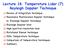 Lecture 18. Temperature Lidar (7) Rayleigh Doppler Technique