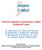 Alcator C-Mod. Particle Transport in the Alcator C-Mod Scrape-off Layer