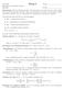 STA 4322 Exam I Name: Introduction to Statistics Theory
