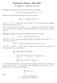 Statistical Theory MT 2007 Problems 4: Solution sketches