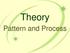 Theory. Pattern and Process