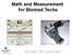 Math and Measurement for Biomed Techs. D. J. McMahon rev cewood