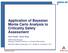 Application of Bayesian Monte Carlo Analysis to Criticality Safety Assessment