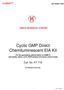 Cyclic GMP Direct Chemiluminescent EIA Kit