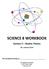 SCIENCE 8 WORKBOOK Section 2 Atomic Theory Ms. Jamieson 2018 This workbook belongs to: