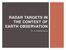 RADAR TARGETS IN THE CONTEXT OF EARTH OBSERVATION. Dr. A. Bhattacharya