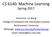 CS 6140: Machine Learning Spring 2017