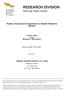 Working Paper Series. Reality Checks and Comparisons of Nested Predictive Models. Todd E. Clark and Michael W. McCracken. Working Paper A