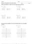 Systems of Equations Test Study Guide