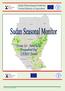 Sudan Seasonal Monitor 1