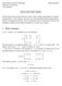 Massachusetts Institute of Technology Department of Economics Statistics. Lecture Notes on Matrix Algebra