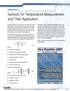 [ ] Sensors for Temperature Measurement, and Their Application 2L R 1 1 T 1 T 2