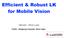 Efficient & Robust LK for Mobile Vision