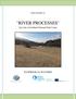 Study Module for RIVER PROCESSES. Geo Lab at Nordland National Park Centre. HANDBOOK for TEACHERS